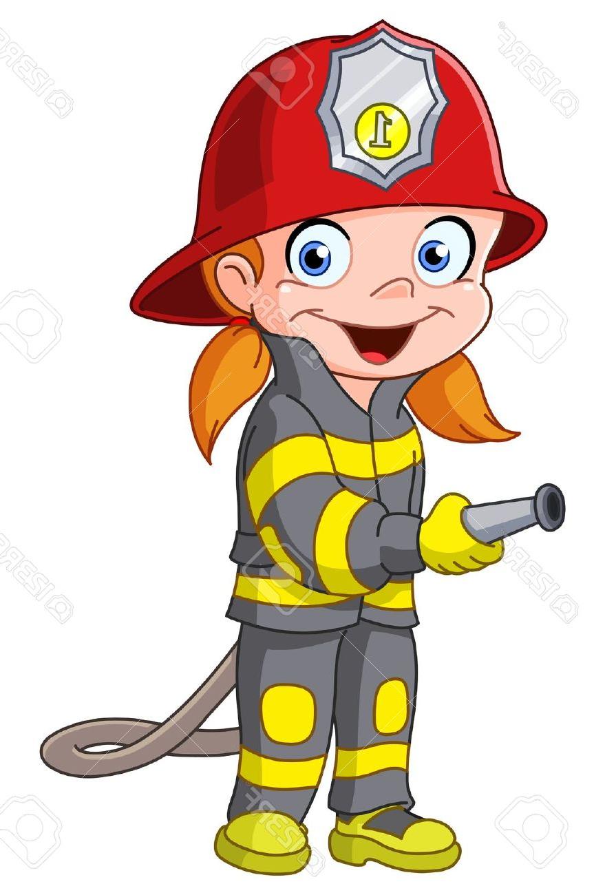 879x1300 Best Hd Cartoon Firemen Clipart Design