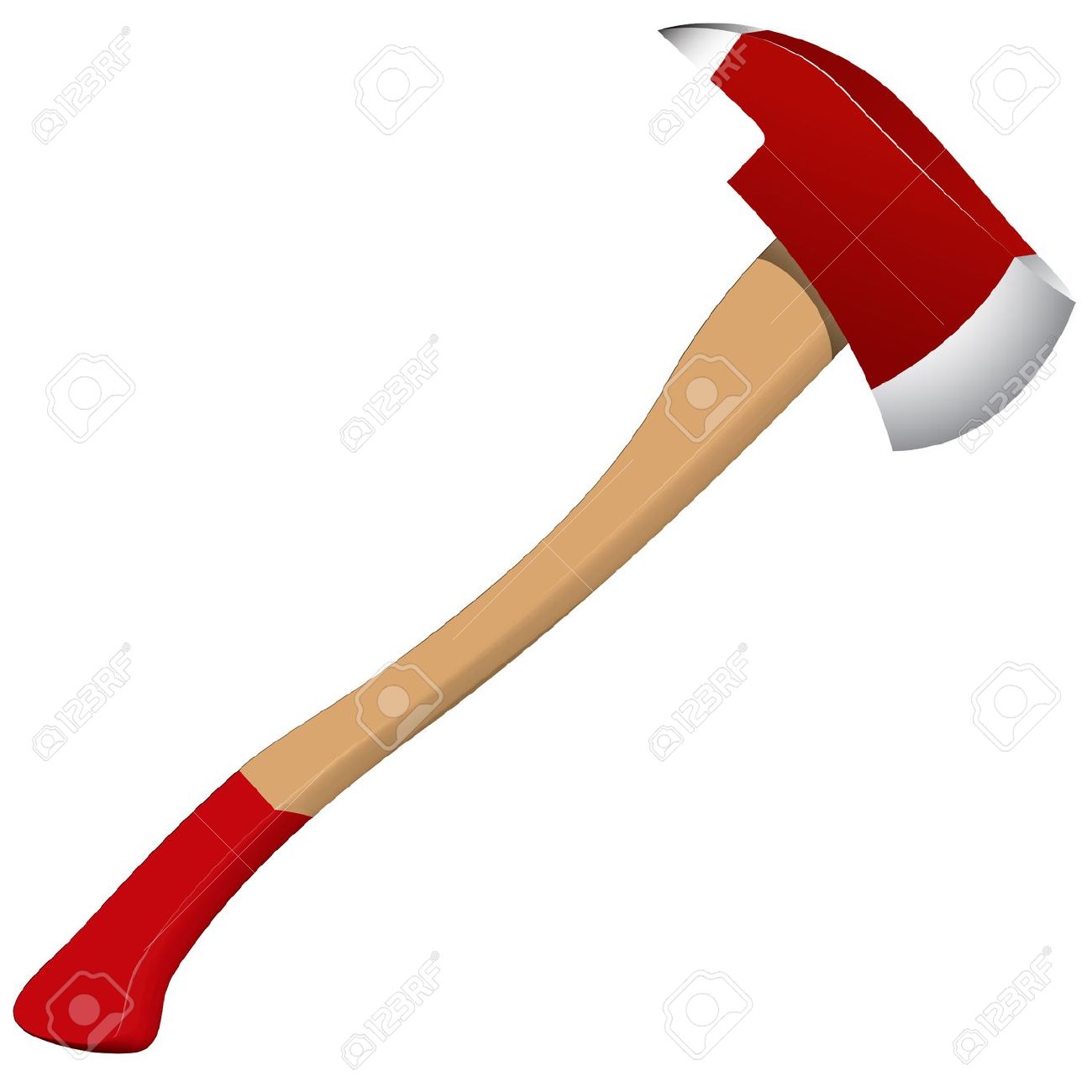 1300x1300 Fireman With Axe Clipart