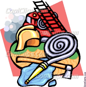 299x300 Firefighting Equipment Vector Clip Art