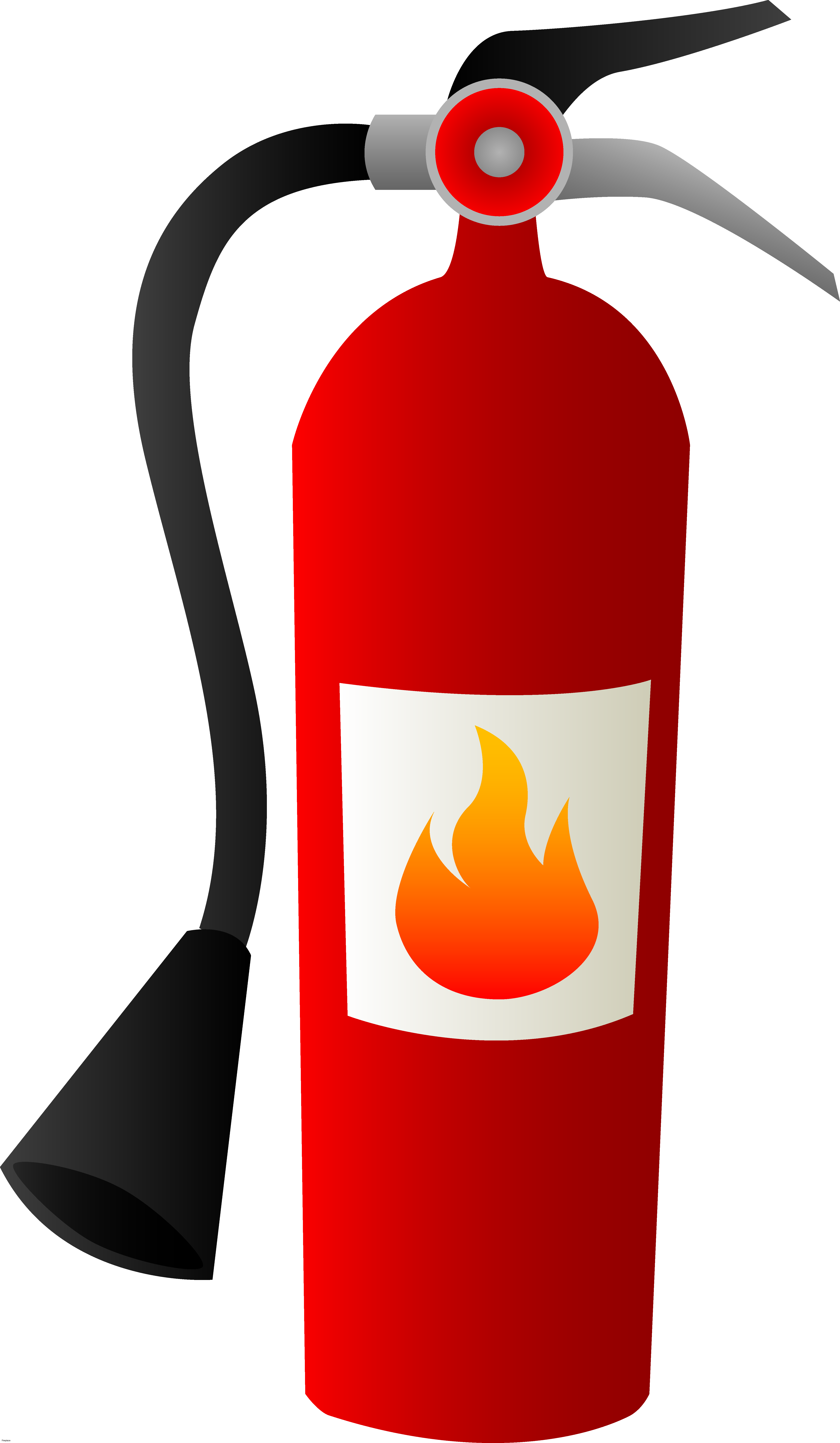 4756x8170 Clipart Extinguisher Fire 2 Fireplace Pictures Clip Art 16
