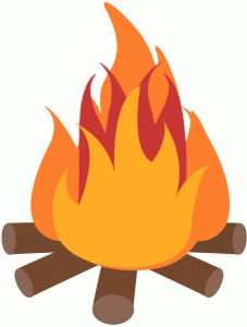 227x300 Fireplace Clipart Camp