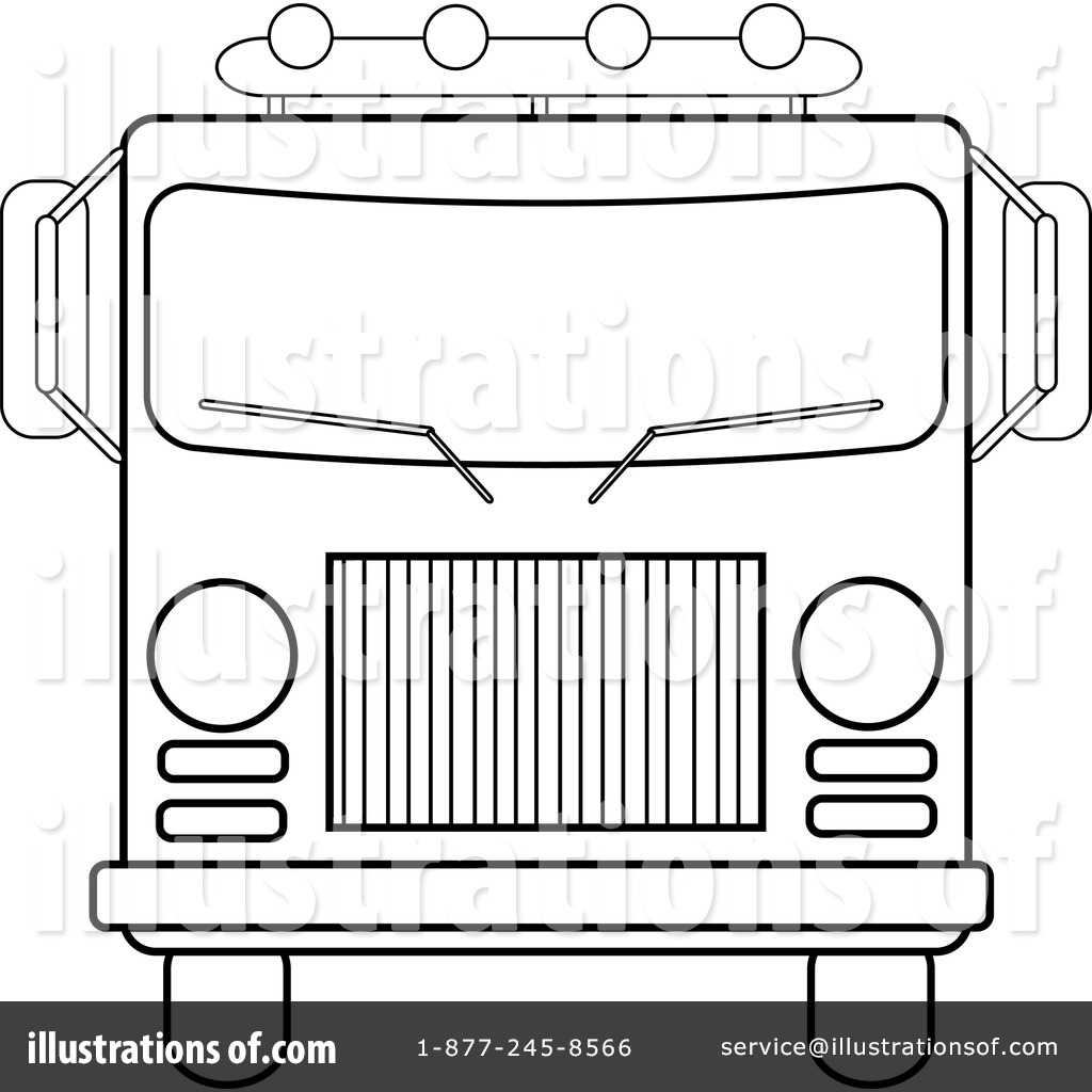 1024x1024 Fire Truck Clipart