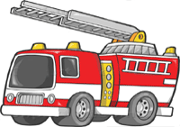 200x141 Firetruck Clip Art
