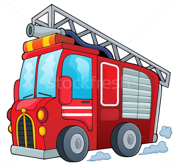 600x563 Fire Truck Stock Vectors, Illustrations And Cliparts Stockfresh