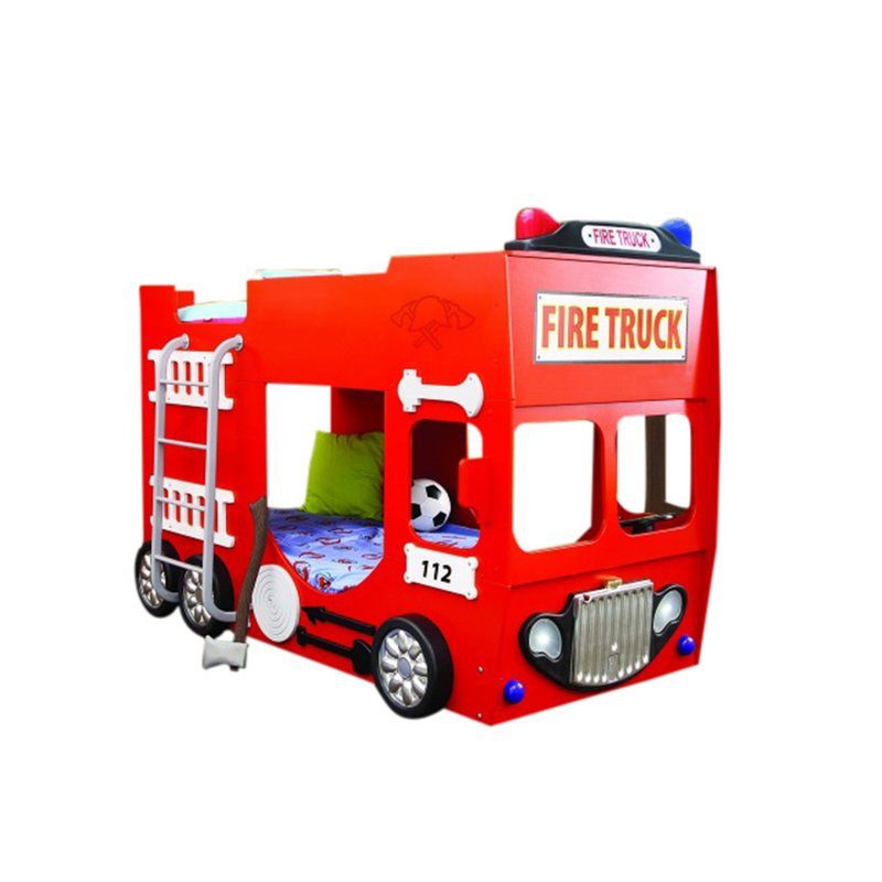 800x800 Plastiko Fire Truck Toddler Bunk Bed Amp Reviews Wayfair