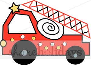 300x215 Toy Fire Truck Clipart