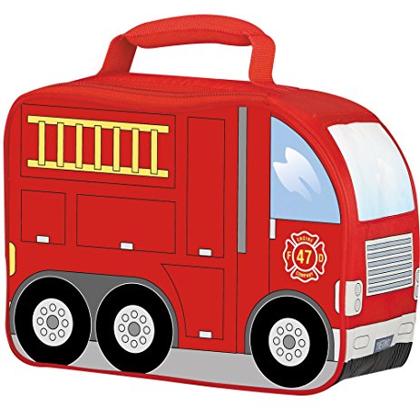 463x463 Thermos Novelty Soft Lunch Kit, Firetruck Reusable