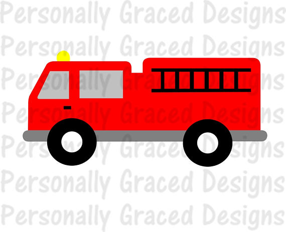 570x463 Svg, Dxf, Eps Cut File Firetruck Svg, Fire Truck, Transportation