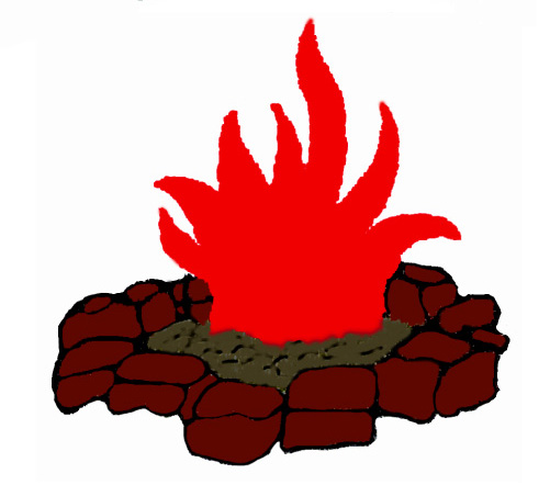 501x442 Cord Wood Clipart