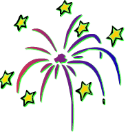 186x194 Fireworks Clipart Cartoon