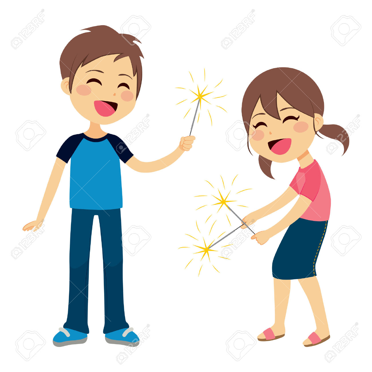 1300x1300 Fireworks Clipart Kid
