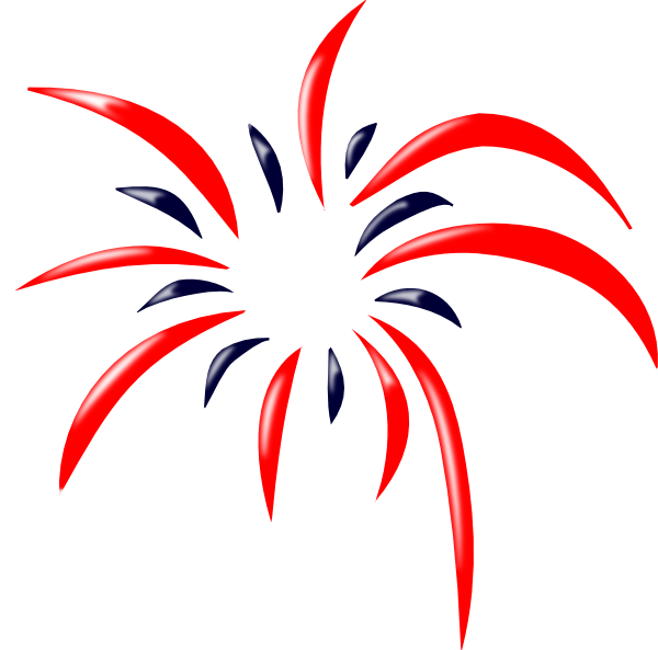 600x593 Free Firework Clipart