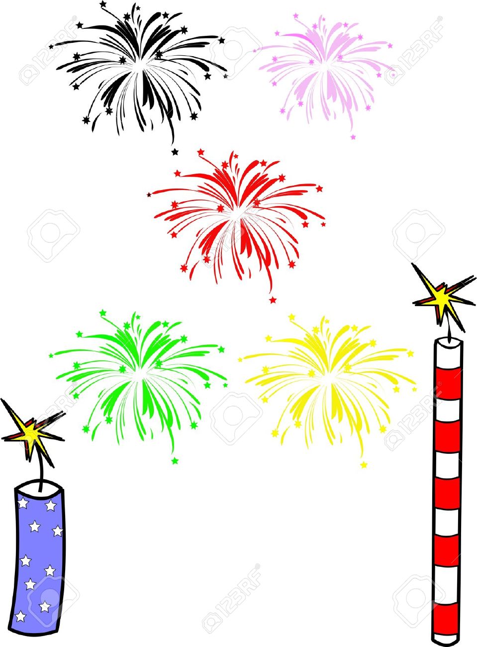 959x1300 Display Clipart Firecracker