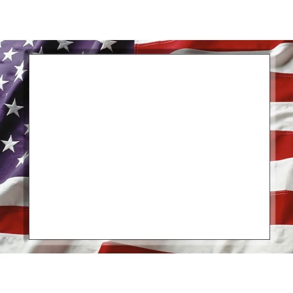 600x600 Flag Border Clipart