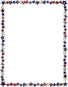 236x303 Fourth Of July Clipart Border