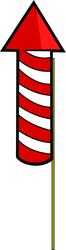 211x800 Fireworks Clip Art Download