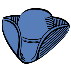 300x300 Tricorn Hat Clip Art From The Revolutionary War Httpandynortnik