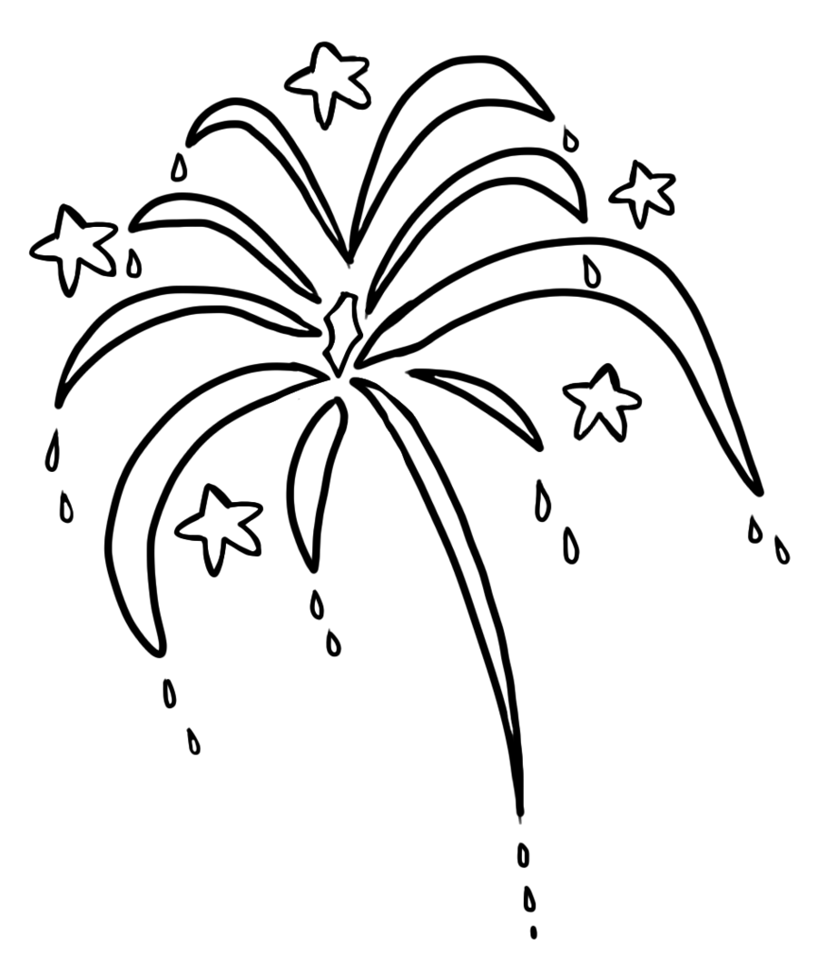 900x1073 Fireworks Clip Art