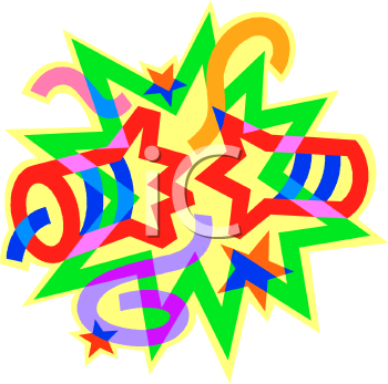 350x347 Fireworks Clip Art