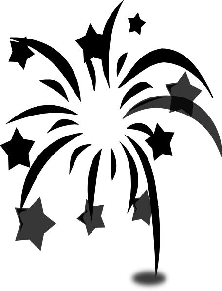 456x597 Fireworks Clip Art