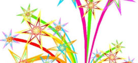 272x125 Fireworks Clipart Black And White Clipart Panda
