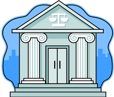 395x336 Clipart Courthouse