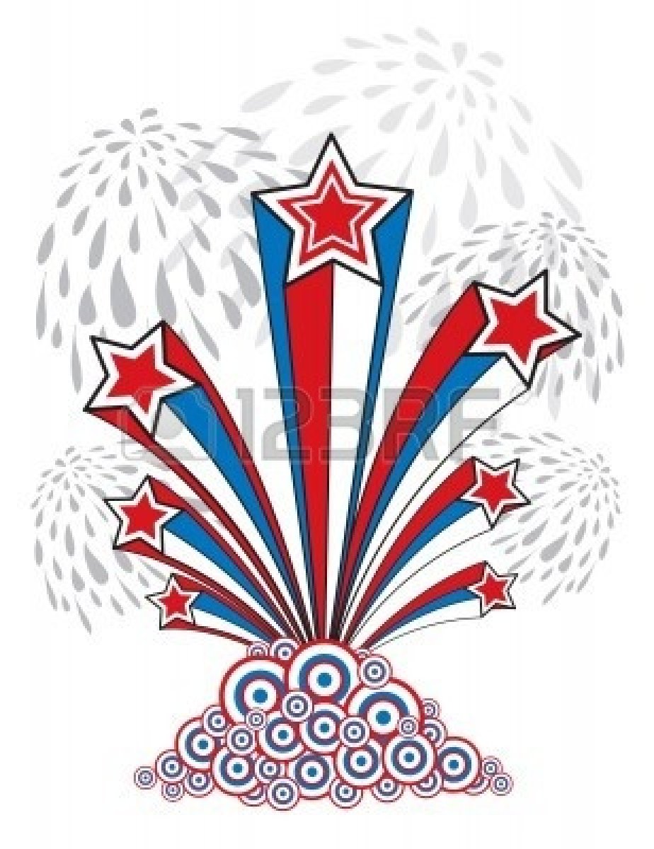 924x1200 Fireworks Clipart Red Background