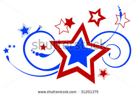 450x313 Red White And Blue Fireworks Clipart 2026269
