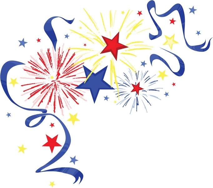 682x600 Fireworks Clipart Transparent