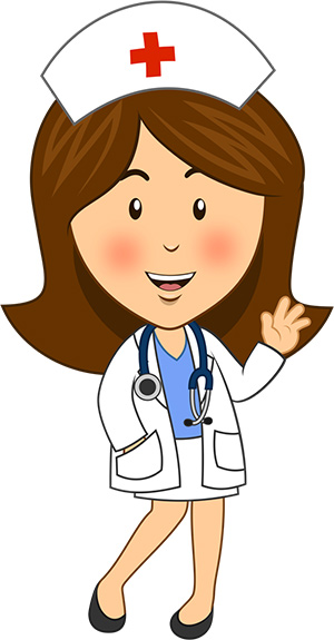 300x575 Nurse Clipart First Aid