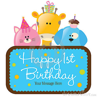 400x400 Baby First Birthday Clipart