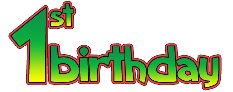 471x186 First Birthday Clip Art Cliparts