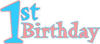 350x156 Images Of Myspace Baby,s First Birthday Clipart Happy First