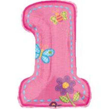 450x450 First Birthday Girl Clipart