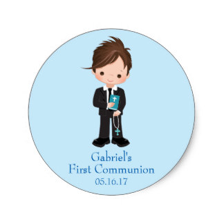 324x324 Custom First Communion Stickers Zazzle.ca