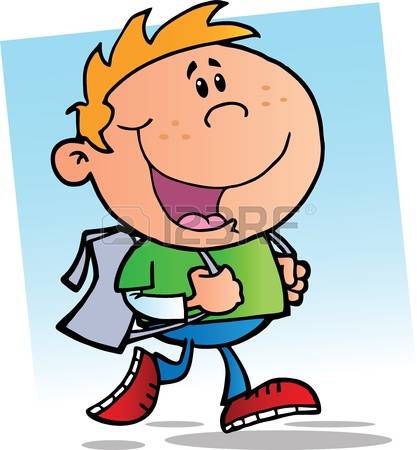 417x450 First Day Of School Clipart