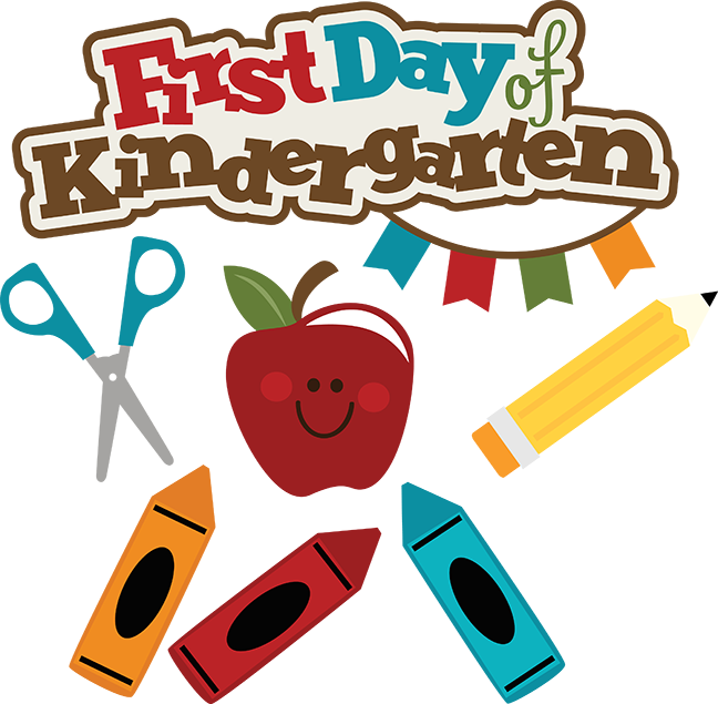 648x635 First Day Of Kindergarten Svg School Svg Files Crayon Svg File