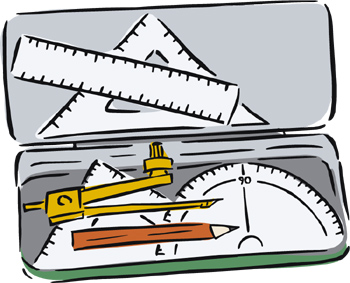 350x283 Geometry Clipart