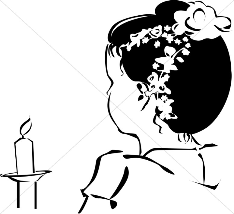 776x710 First Communion In Black And White First Communion