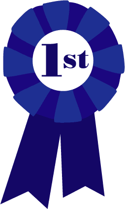 254x422 First Place Ribbon Clip Art