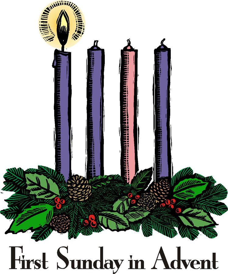 749x900 First Sunday Of Advent 2013 Clip Art