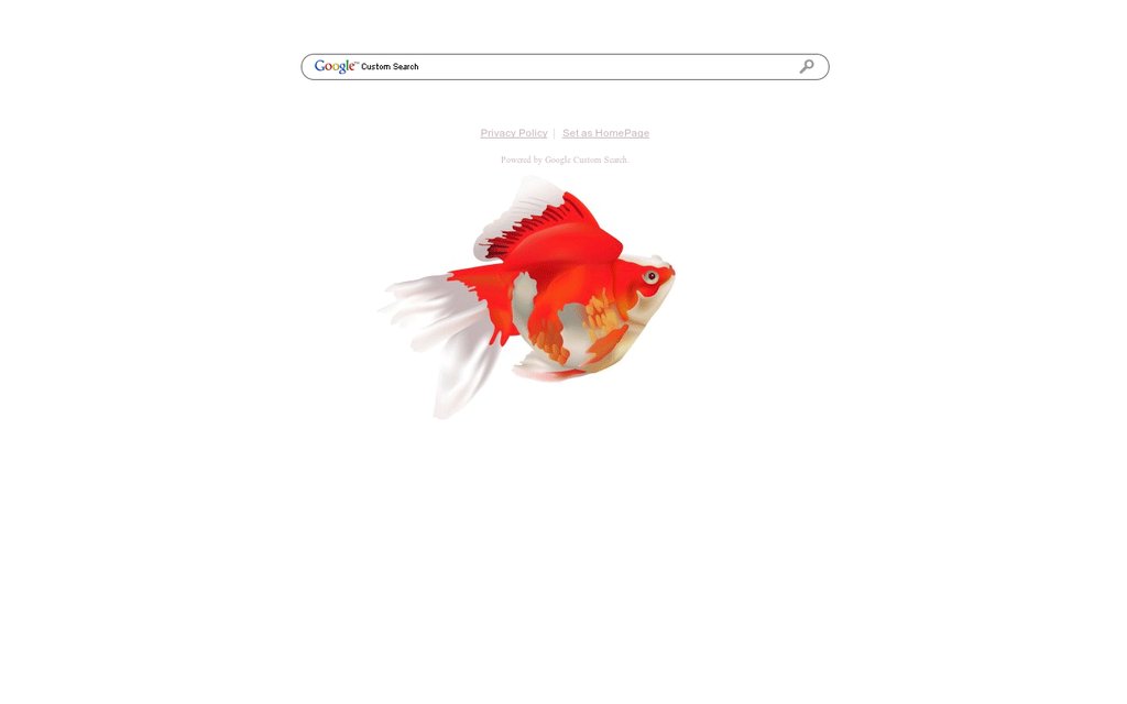 1024x640 Animated Fish Google Theme