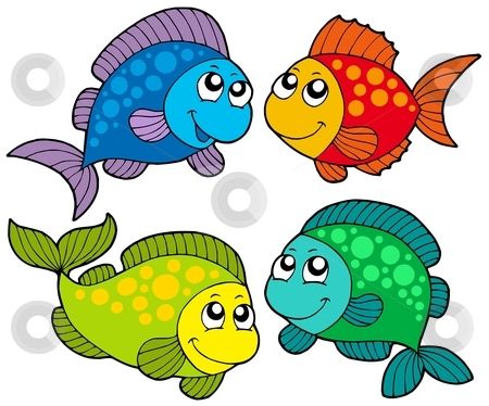 450x374 Cartoon Clipart Fish Free