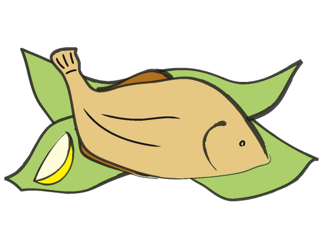 640x480 Free Cooked Fish Clipart Image