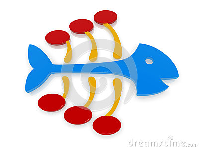 400x300 Fish Bone Art Clipart