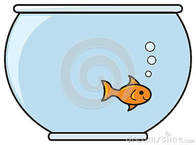 400x296 Goldfish Bowl Clipart