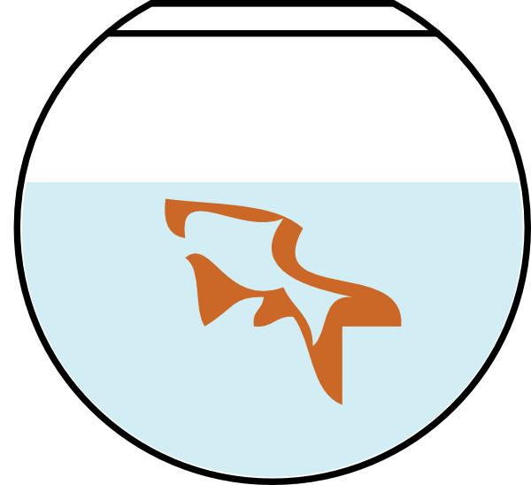 600x548 Fish In Bowl Clip Art