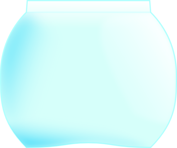 570x475 Fish Bowl Clip Art