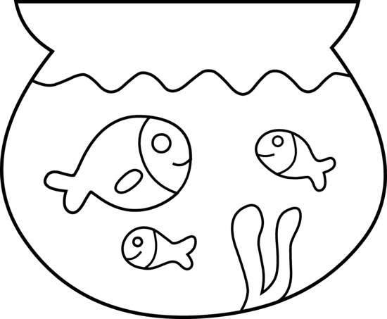 550x453 Pet Clipart Fish Bowl