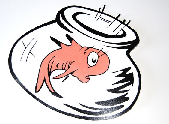 564x413 Seuss Fish Bowl Clipart